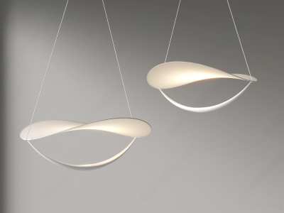 现代吊灯3D模型下载